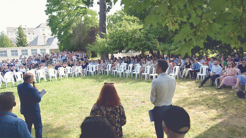 Cérémonie de remise des diplômes