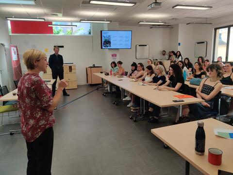 Réunion de rentrée sur le campus des transitions 